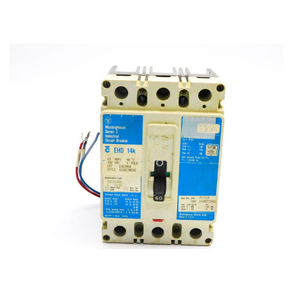 WESTINGHOUSE EHD3060 A1X1LB SER. C 480VAC 60A (AS PICTURED) UNMP