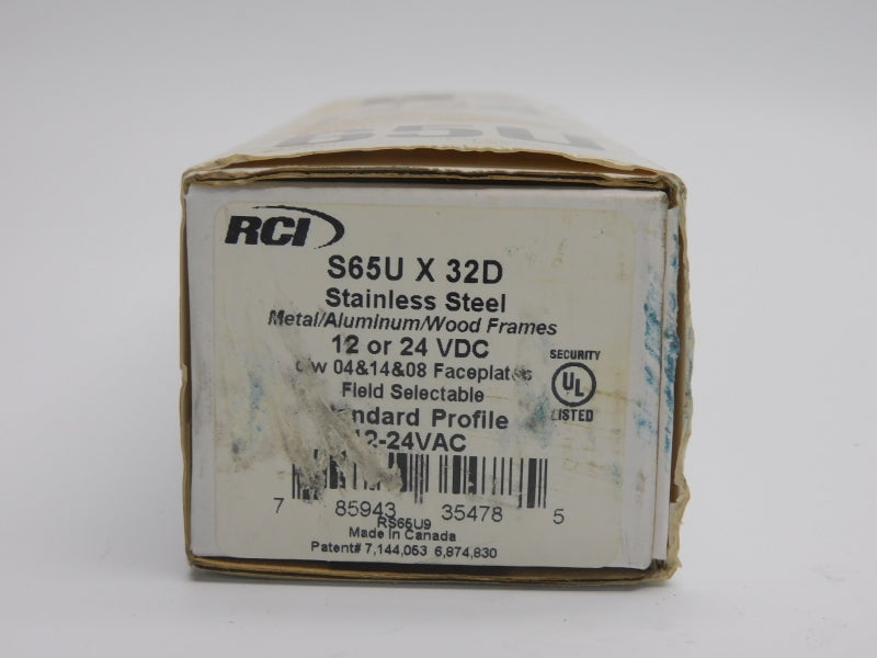 RCI S65UX32D 12-24V NSMP