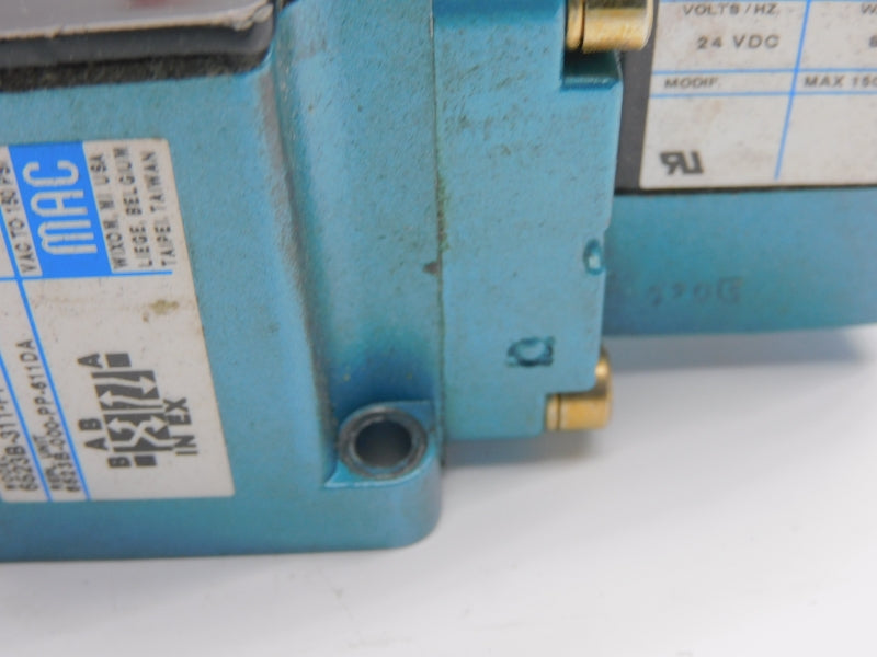 MAC 6523B-311-PP-611DA 24VDC 150PSI UNMP