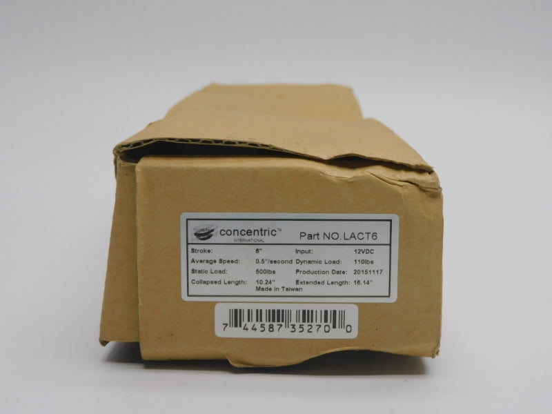 CONCENTRIC LACT6 12VDC NSMP