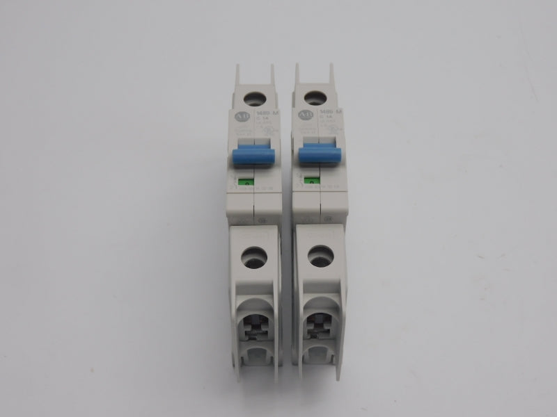 ALLEN BRADLEY 1489-M1C010 SER. D 277V 1A (PKG OF 2) NSMP