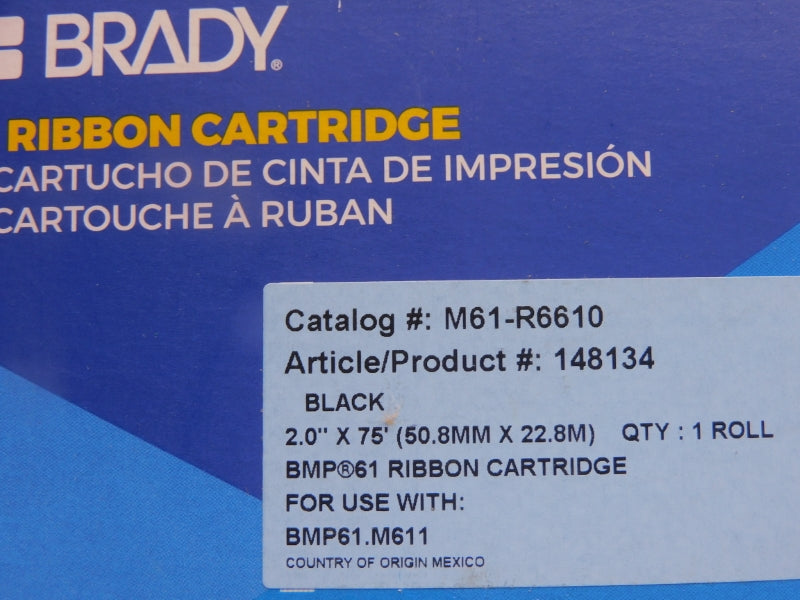 BRADY M61-R6610 148134 NSMP