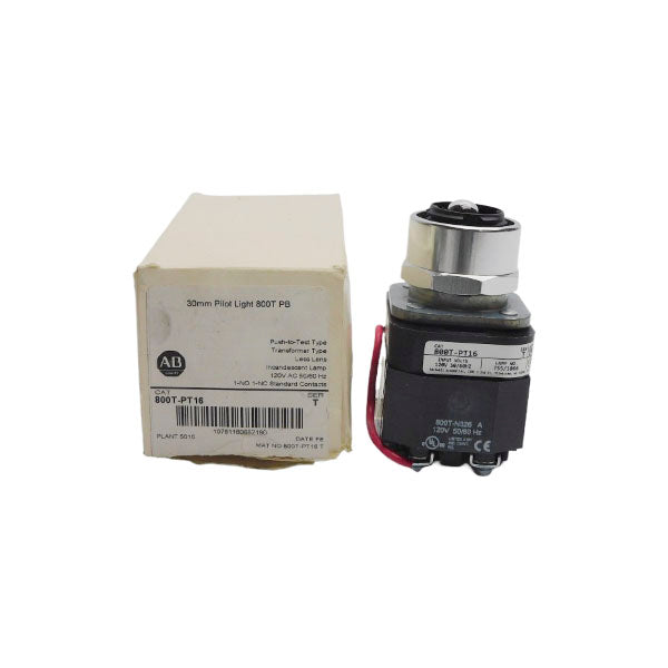 ALLEN BRADLEY 800T-PT16 SER. T (WH) NSMP