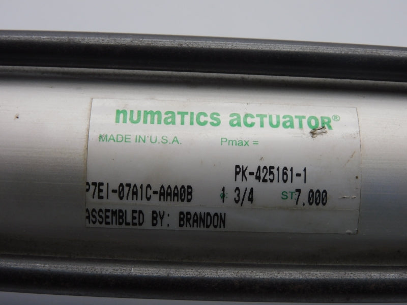 NUMATICS P7EI-07A1C-AAA0B 1-3/4" NSNP