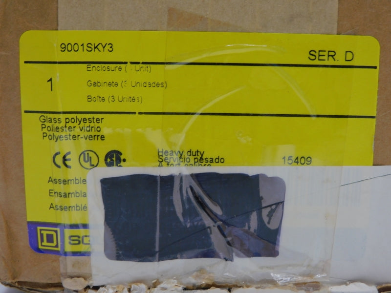 SQUARE D 9001SKY3 SER. D NSMP
