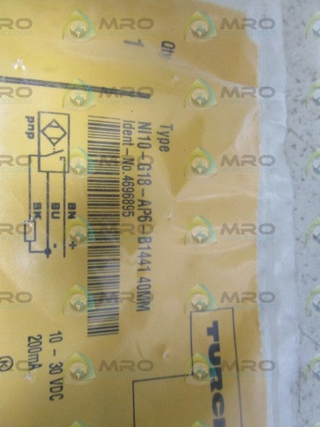 TURCK NI10-G18-AP6-B1441 40MM NSMP