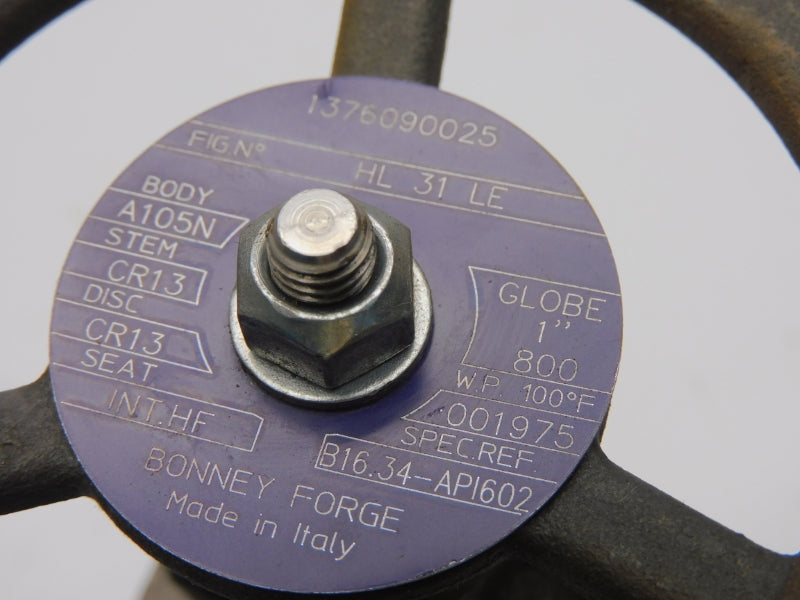 BONNEY FORGE HL31LE 1376090025 1" NSNP