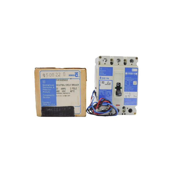 WESTINGHOUSE EHD3020A02 SER. C 480VAC 20A NSMP