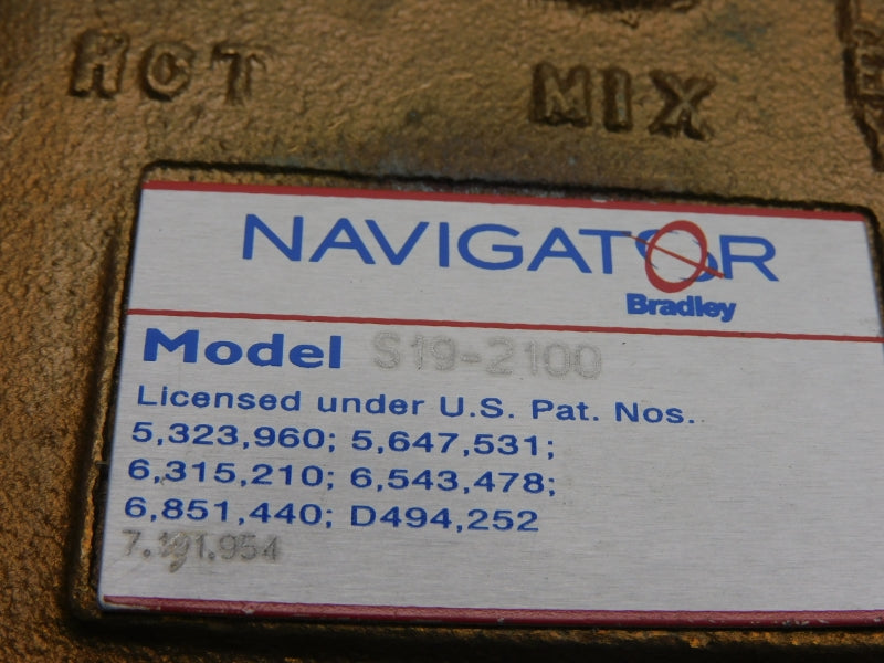 BRADLEY S19-2100 REV. G NSMP