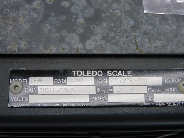 METTLER-TOLEDO 1996 UNMP