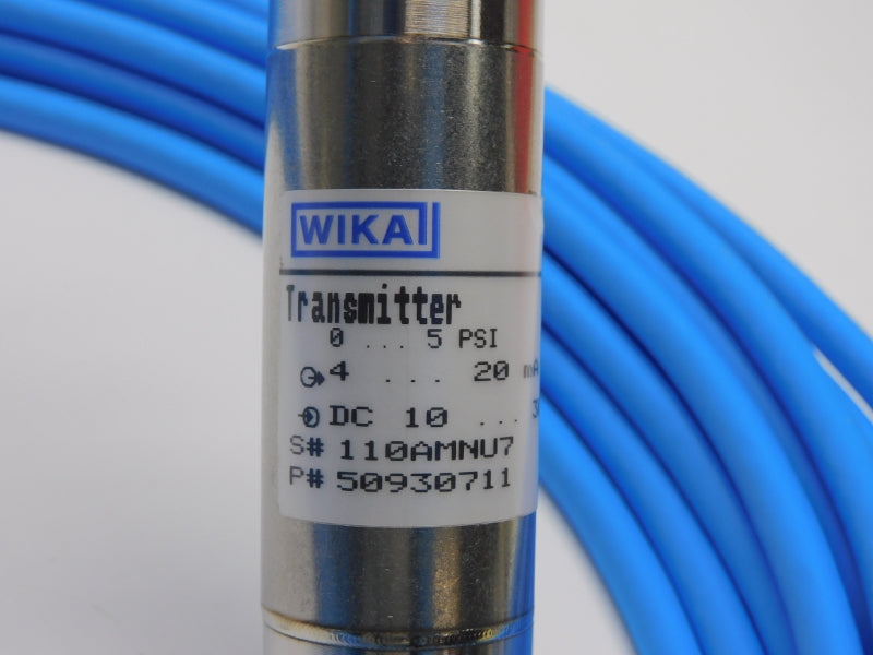 WIKA 50930711 LS-10 10-30VDC 0-5PSI NSMP