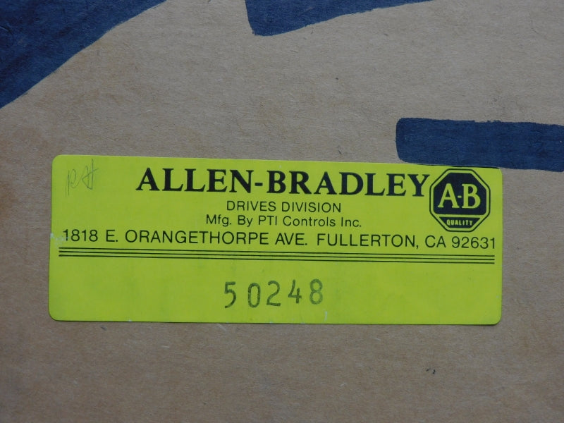 ALLEN BRADLEY 50248 (BR/YL) NSMP
