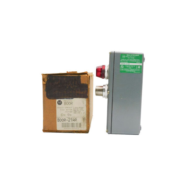 ALLEN BRADLEY 800R-2TAR SER. T 600VAC (AS PICTURED) (BR/WH) NSMP