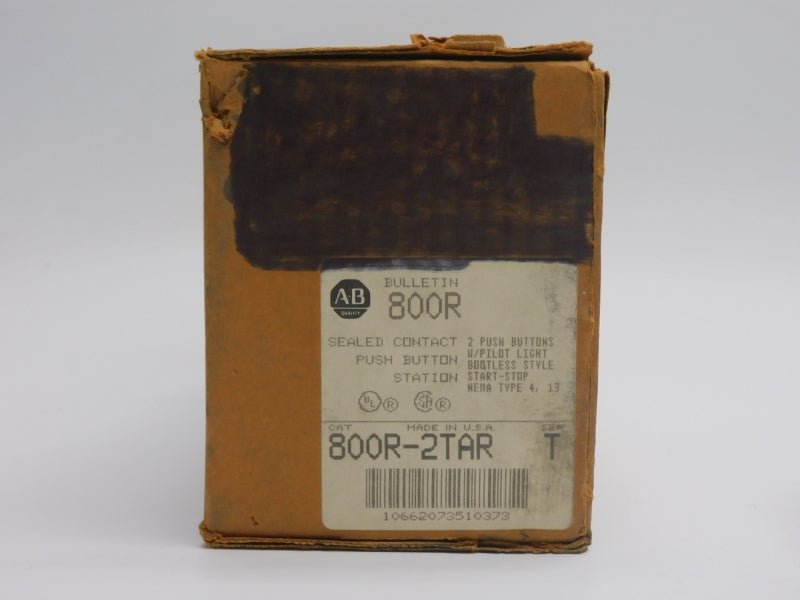 ALLEN BRADLEY 800R-2TAR SER. T 600VAC (AS PICTURED) (BR/WH) NSMP