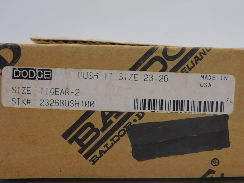 DODGE 2326BUSH100 TIGEAR-2 1" NSMP