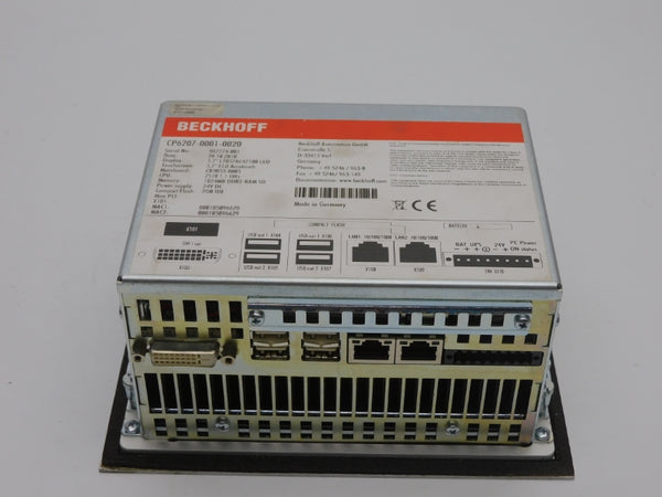 BECKHOFF CP6207-0001-0020 24VDC UNMP