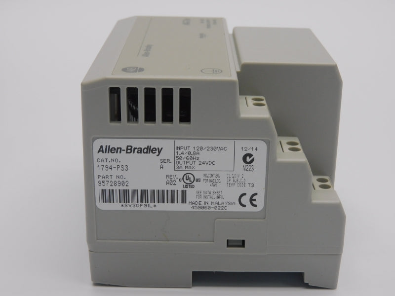 ALLEN BRADLEY 1794-PS3 SER. A REV. A02 120/230VAC 3A NSNP