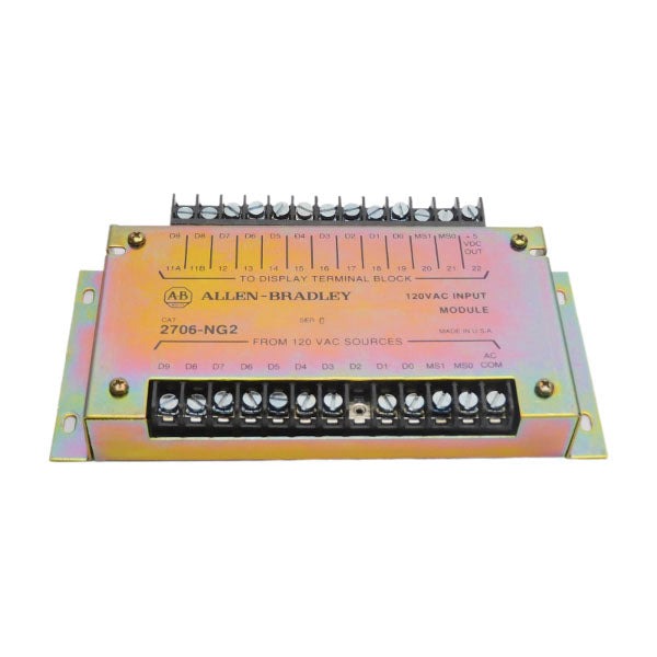 ALLEN BRADLEY 2706-NG2 SER. C 120VAC UNMP