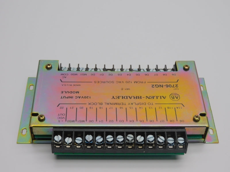 ALLEN BRADLEY 2706-NG2 SER. C 120VAC UNMP