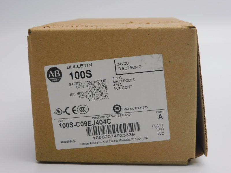 ALLEN BRADLEY 100S-C09EJ404C SER. A 24VDC 32A (BR/WH) NSMP