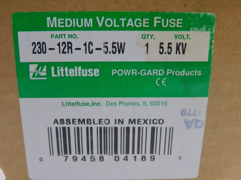 LITTELFUSE 230-12R-1C-5.5W 230A NSMP