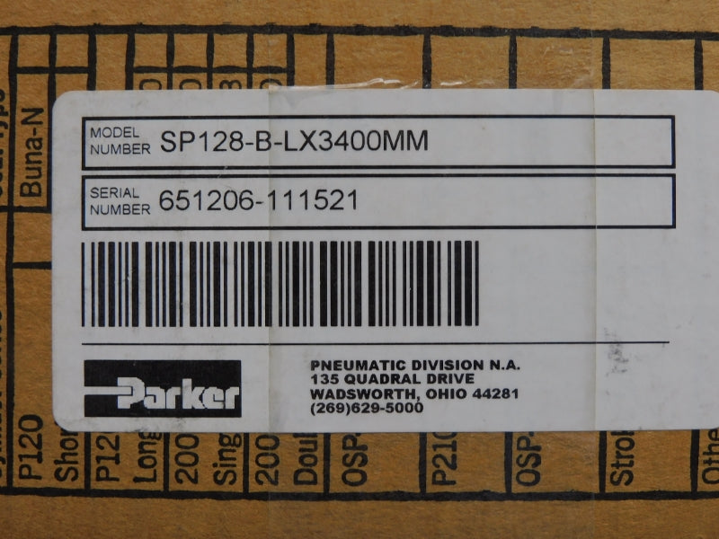 PARKER SP128-B-LX3400MM NSMP