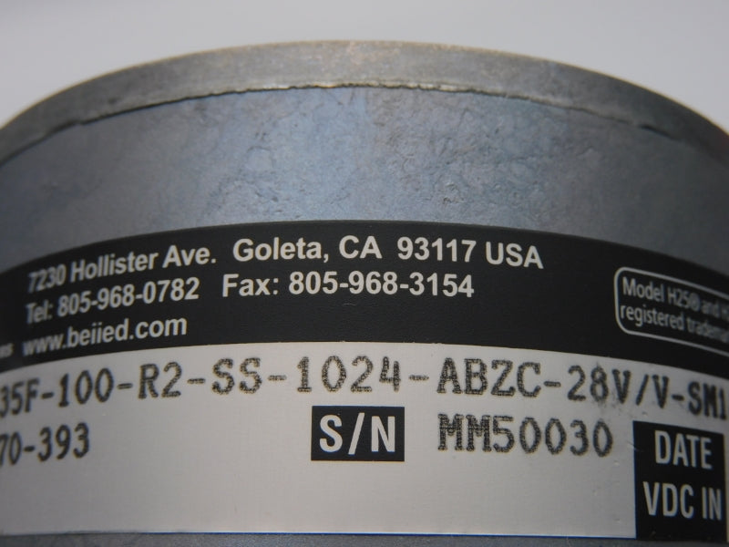 BEI XHS35F-100-R2-SS-1024-ABZC-28V/V-SM18 01070-393 5-28V NSNP