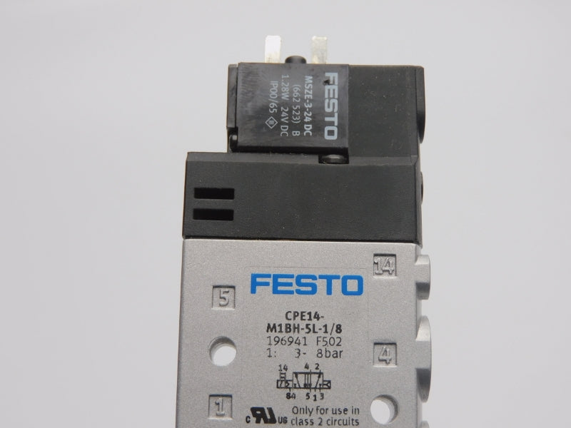 FESTO CPE14-M1BH-5L-1/8 196941 24VDC NSNP