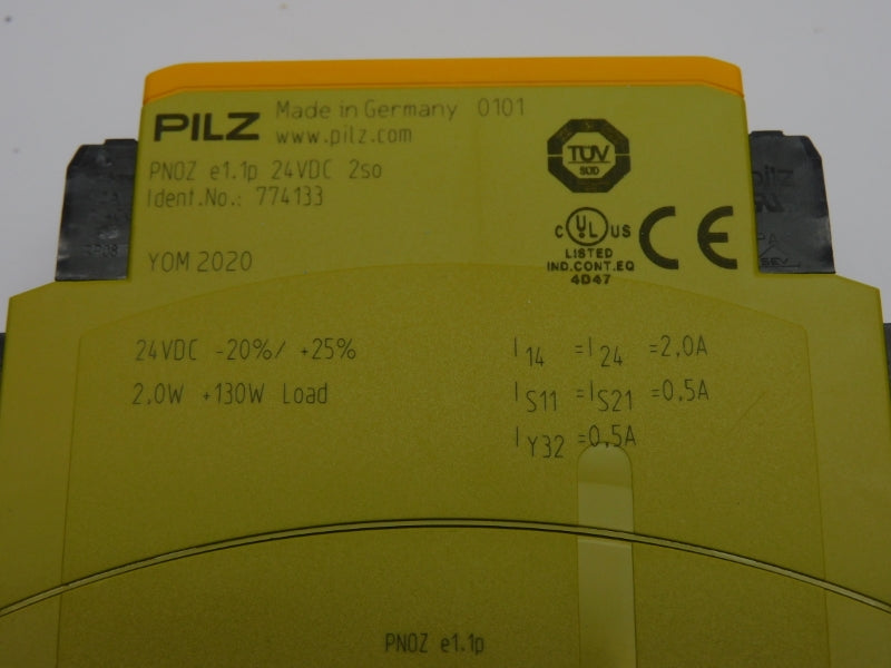 PILZ PNOZE1.1P-24VDC-2SO 774133 24VDC 2.0A NSNP