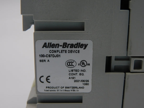 ALLEN BRADLEY 100-C97DJ01 SER. A 24VDC 130A NSNP