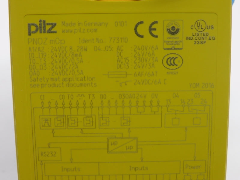 PILZ PNOZM0P 773110 240V 6A NSNP