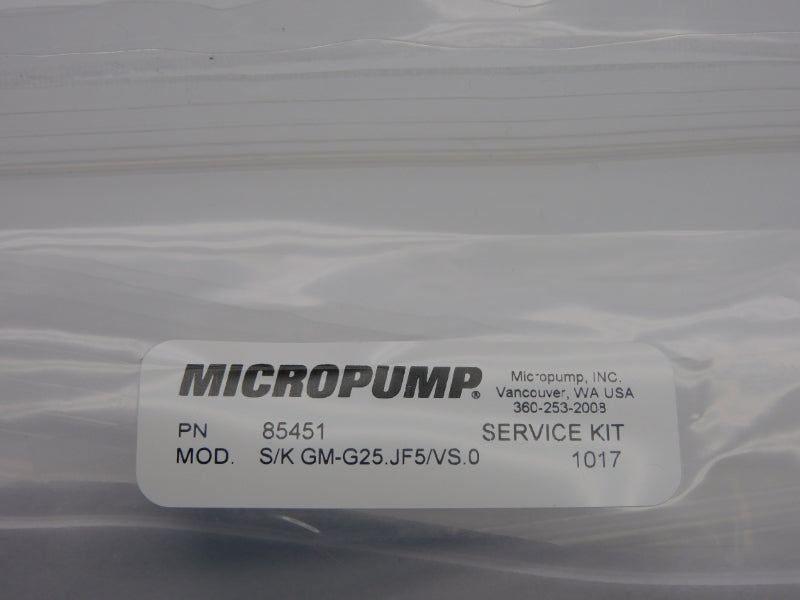 MICROPUMP S/KGM-G25.JF5/VS.0 85451 NSMP