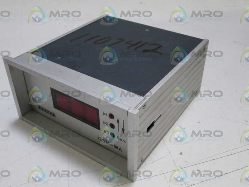HEINEN DIGITAL COUNTER 60864/GSM-WA UNMP