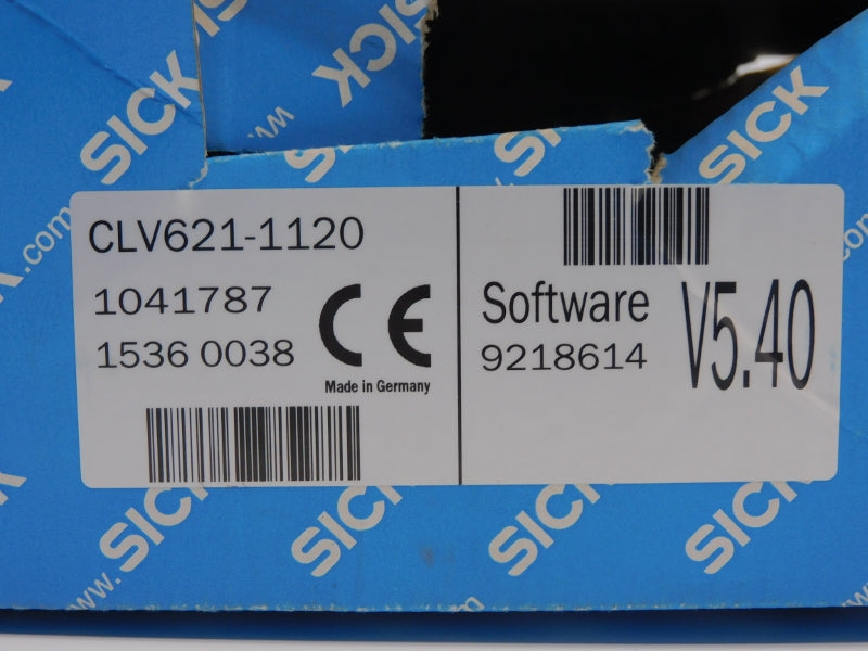 SICK CLV621-1120 1041787 V5.40 NSMP