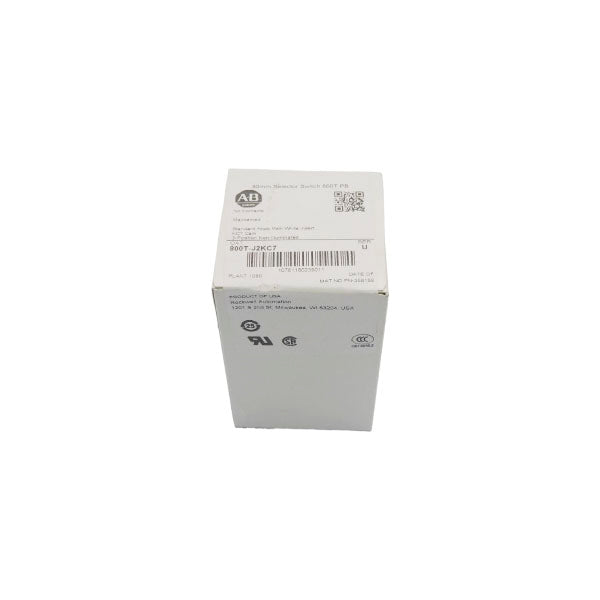 ALLEN BRADLEY 800T-J2KC7 SER. U (WH) NSFS