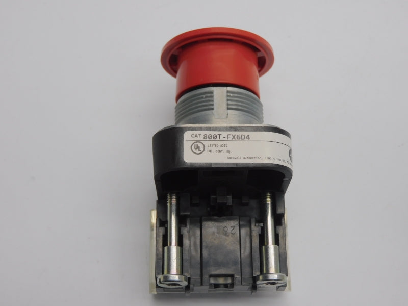 ALLEN BRADLEY 800T-FX6D4 SER. T (AS IS) (WH) NSMP
