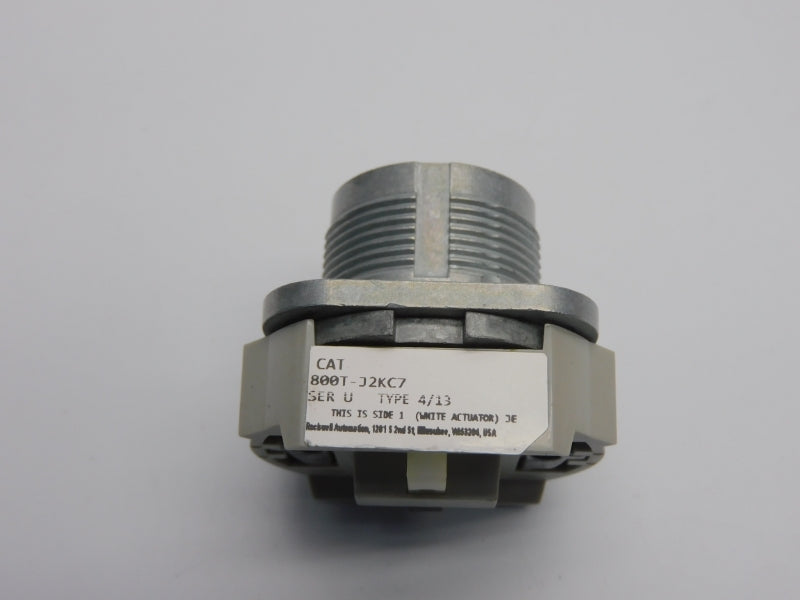 ALLEN BRADLEY 800T-J2KC7 SER. U (AS IS) NSNP