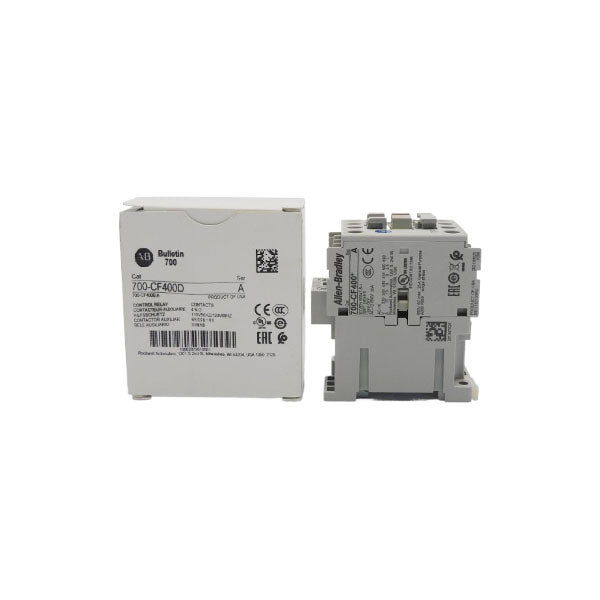 ALLEN BRADLEY 700-CF400D SER. A 110/120V 20A (WH) NSMP