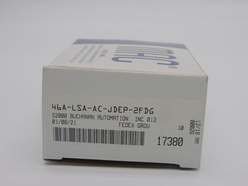 MAC 46A-LSA-AC-JDEP-2FDG 24VDC 100PSI NSMP