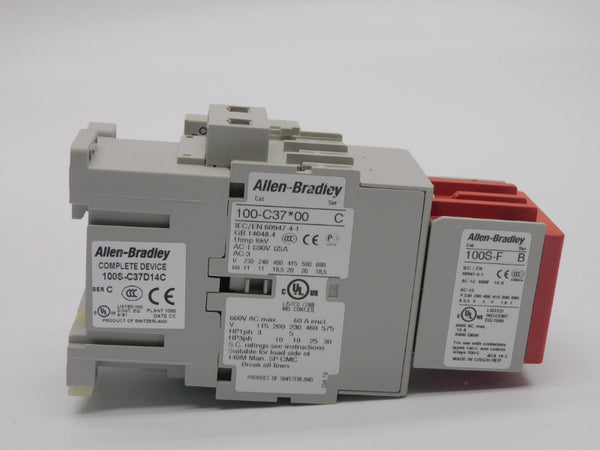 ALLEN BRADLEY 100S-C37D14C SER. C 110/120V 65A (BR/WH) NSMP