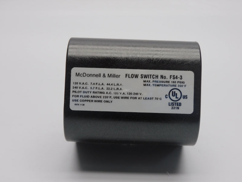 MCDONNELL&MILLER FS4-3 114400 240VAC 160PSI 1" NSMP