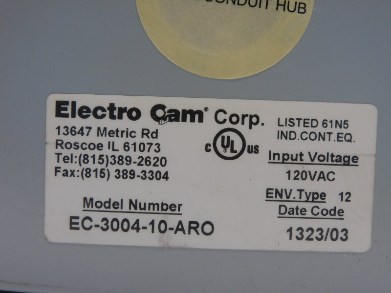 ELECTRO CAM EC-3004-10-ARO 120VAC NSNP