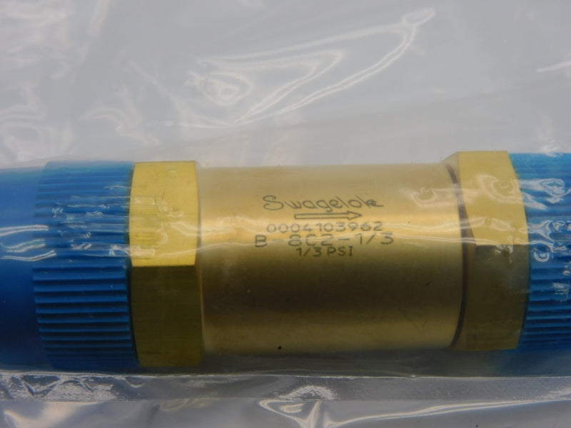 SWAGELOK B-8C2-1/3 1/3PSI NSNP