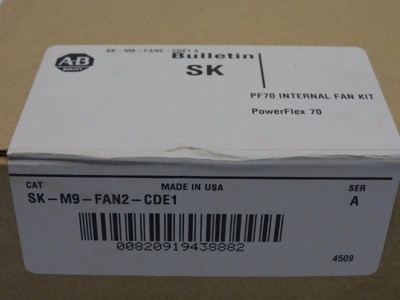 ALLEN BRADLEY SK-M9-FAN2-CDE1 SER. A NSFS