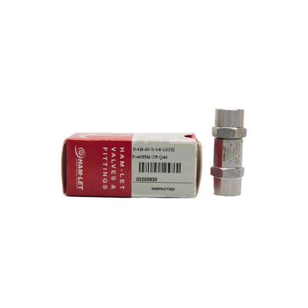 HAM-LET H-410-SS-N-1/8-1/3PSI 3000PSI NSMP