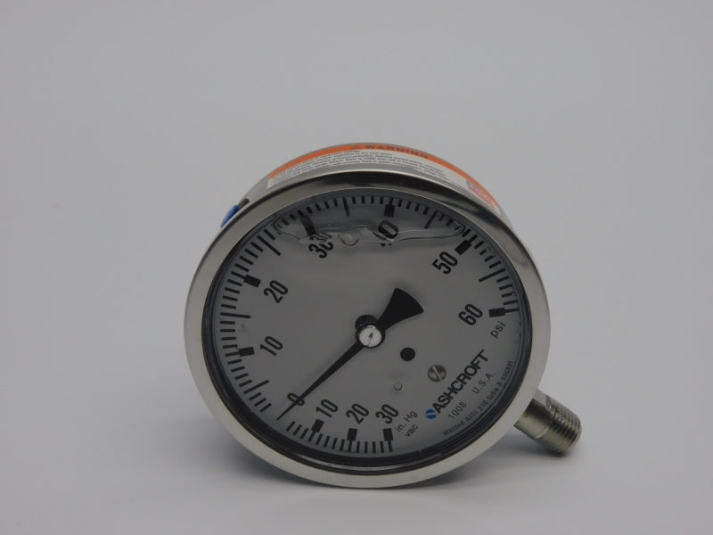 ASHCROFT 10-1008-SL-02L-30IMV&60# 60PSI NSMP