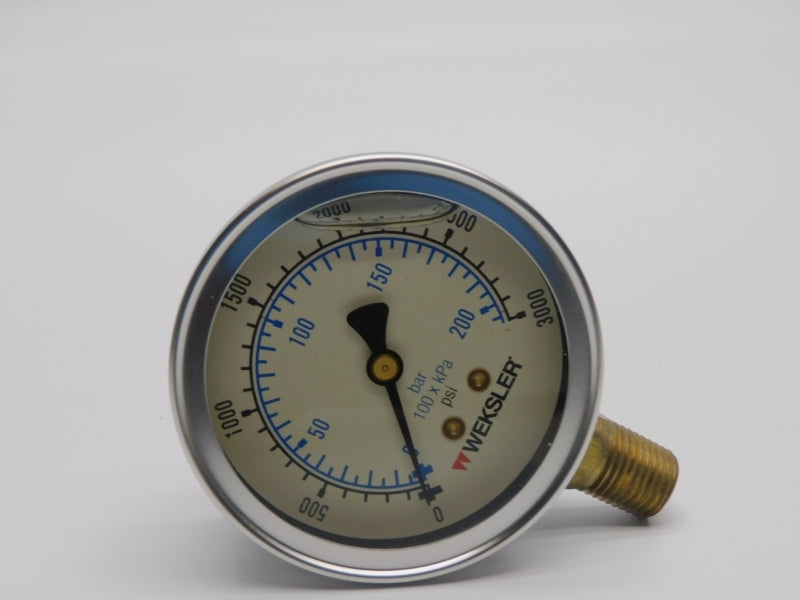 WEKSLER BY12YPT4LW 0-3000PSI NSMP