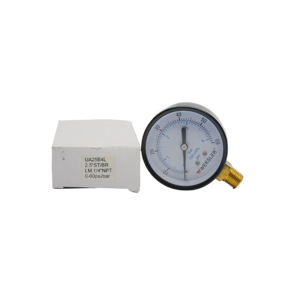 WESKLER UA25B4L 0-60PSI NSMP