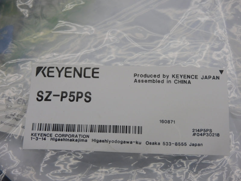 KEYENCE SZ-P5PS NSMP