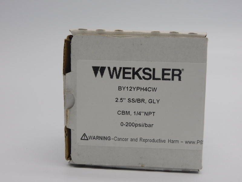 WEKSLER BY12YPH4CW 0-200PSI NSMP